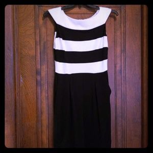 Black and White Dress